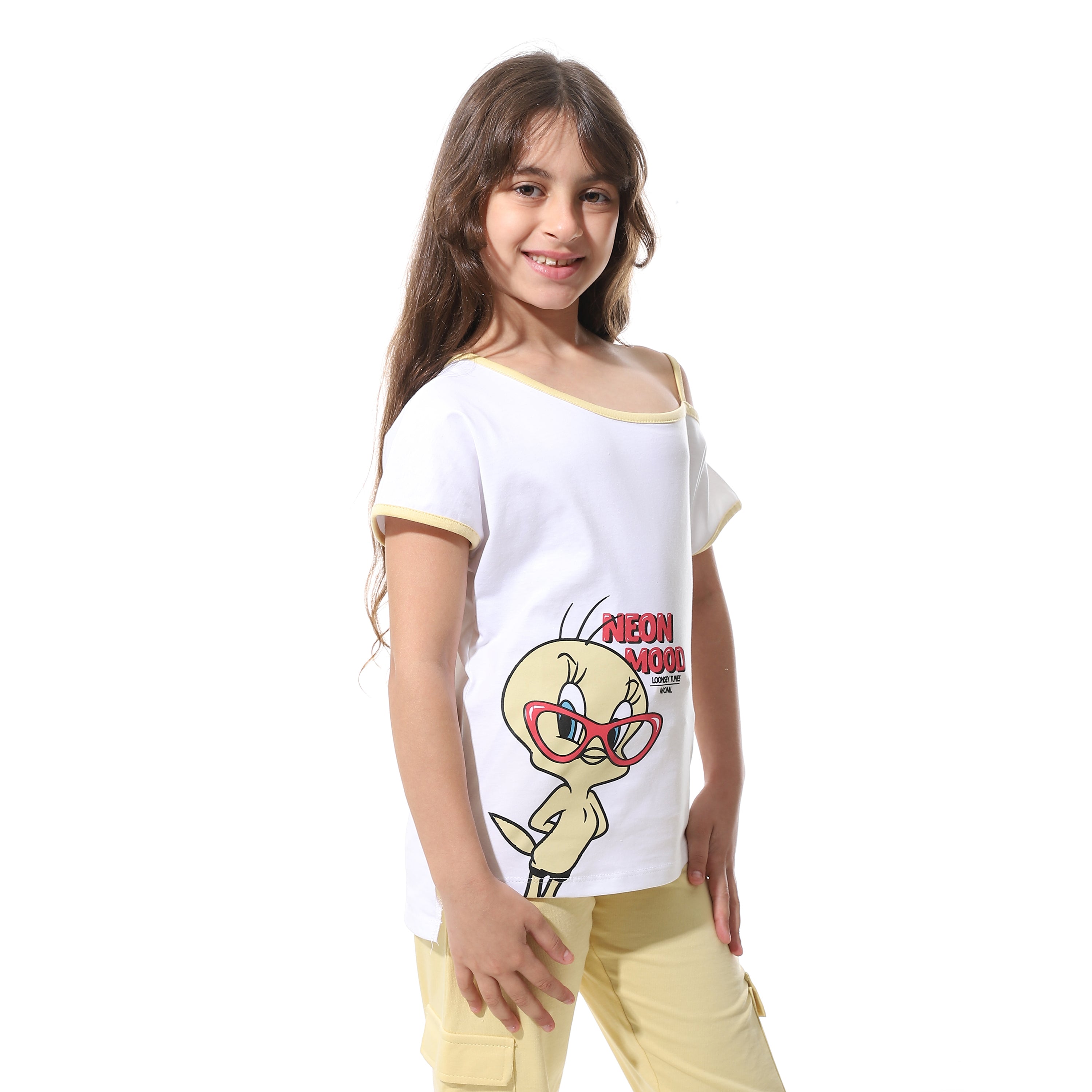 J01 بجامة بناتي صيفي قطن Translation missing: ar.content.product_image_secondary