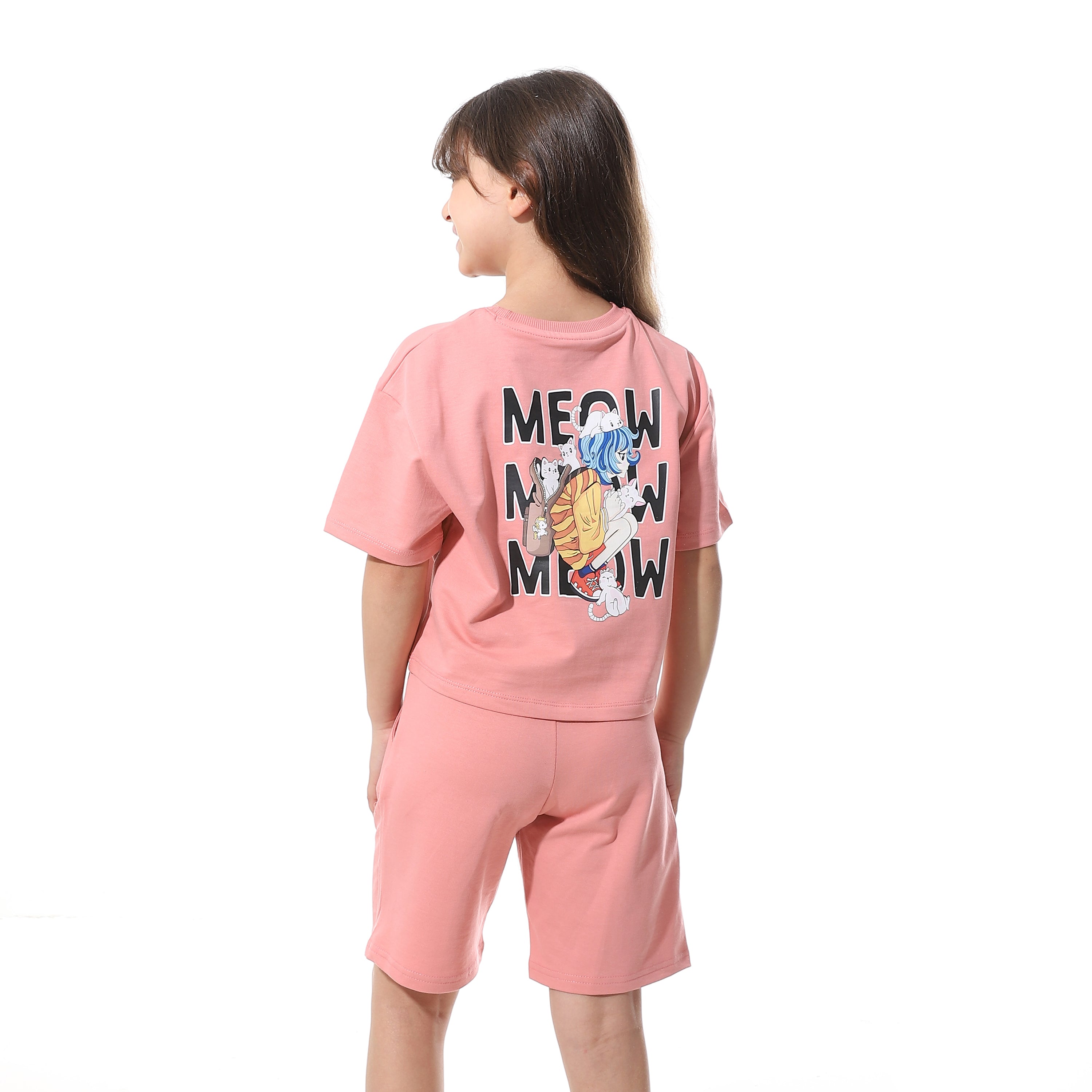 J20 بجامة بناتي صيفي قطن Translation missing: ar.content.product_image_secondary