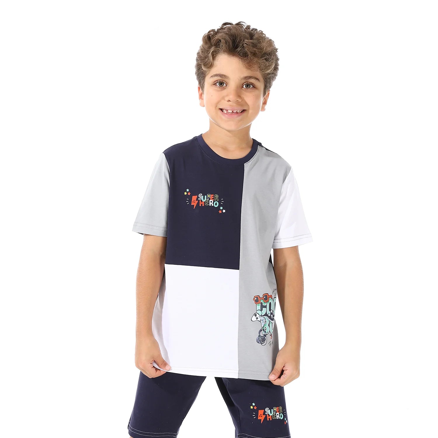 J32 بجامة أولادي صيفي قطن Translation missing: ar.content.product_image_main