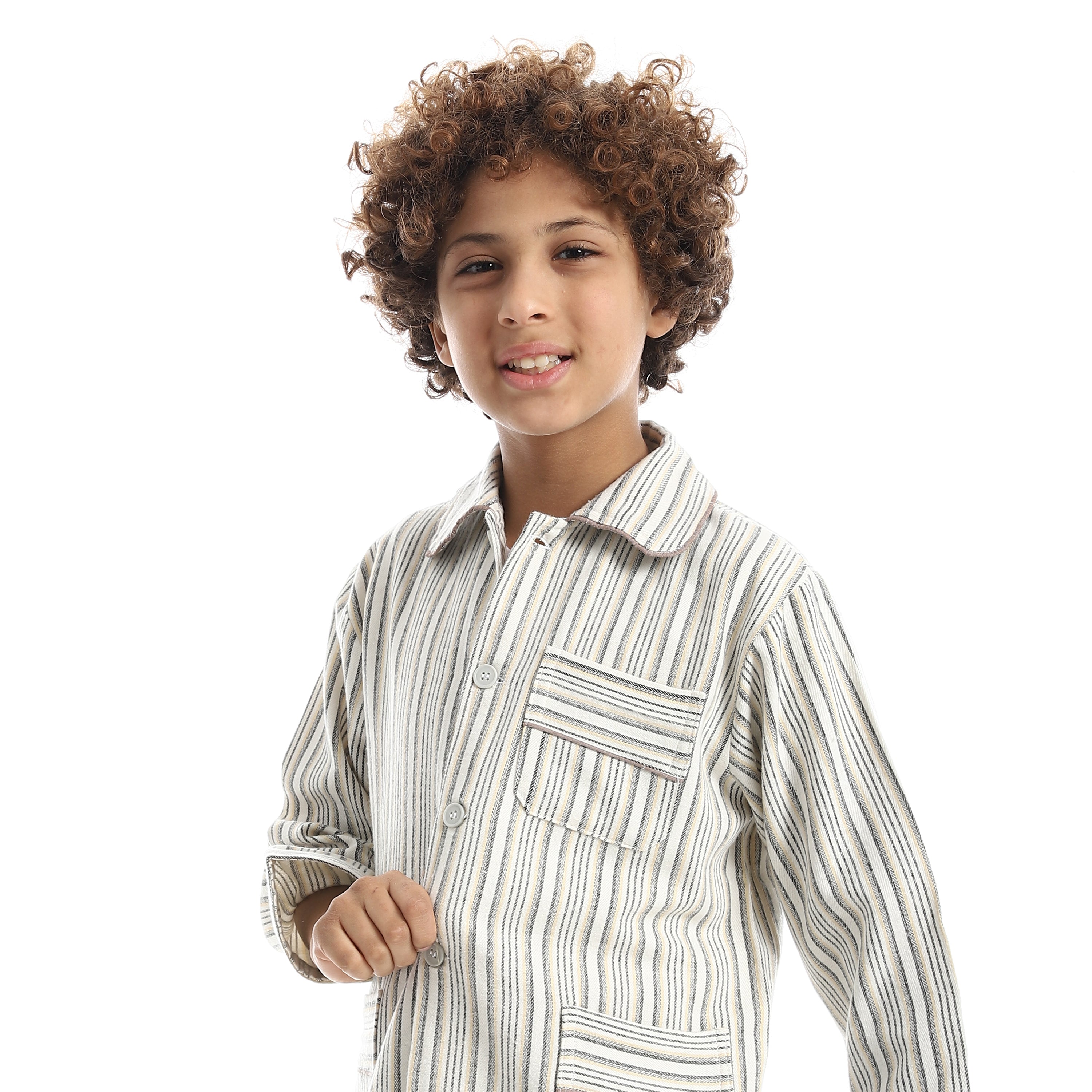 KHB8014 بجامة كستور شتوي مقلمة ألوان Translation missing: ar.content.product_image_secondary