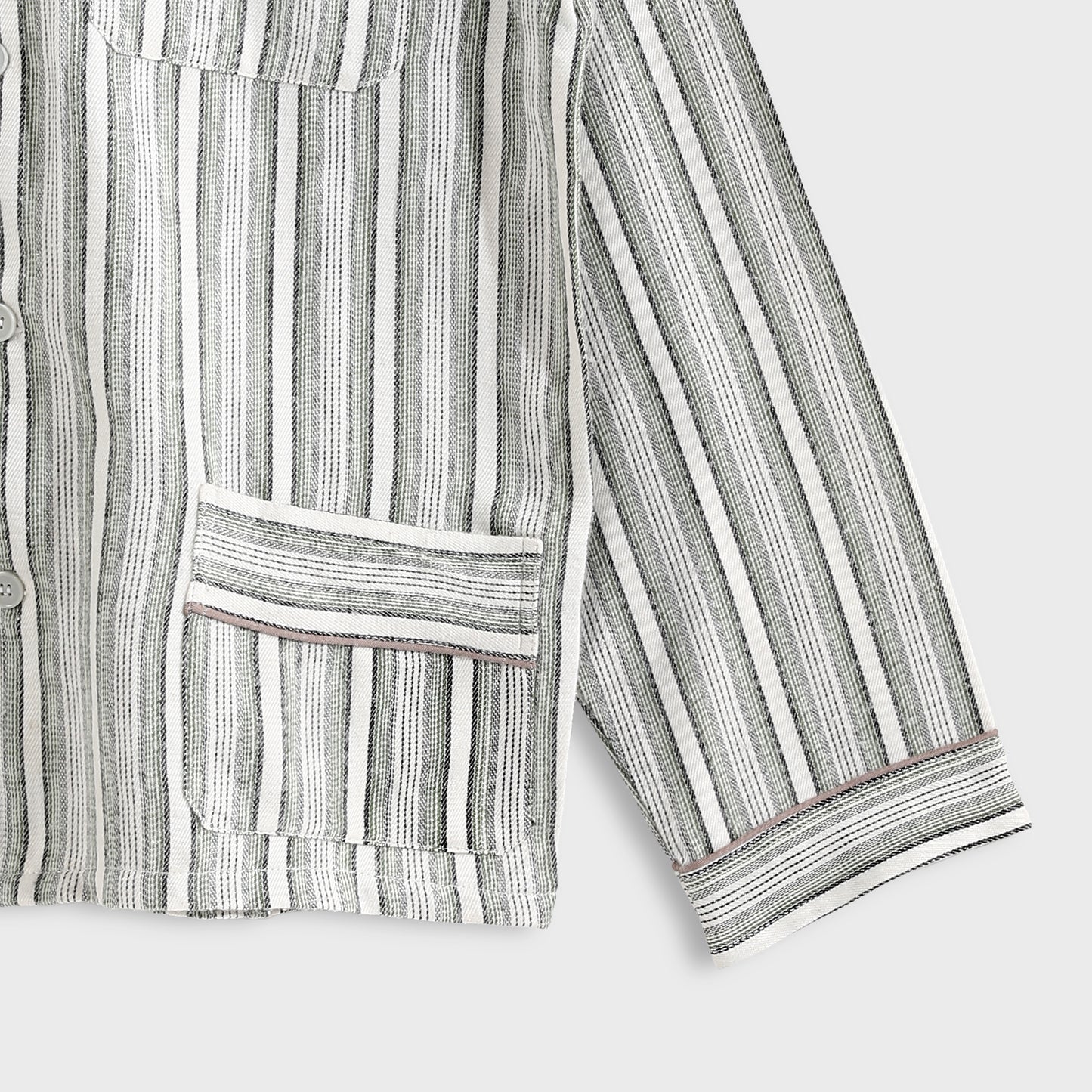 K-8014 بجامة كستور شتوي مقلمة ألوان