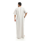 KHM7043 جلابية رجالي قطن صافي جكار
