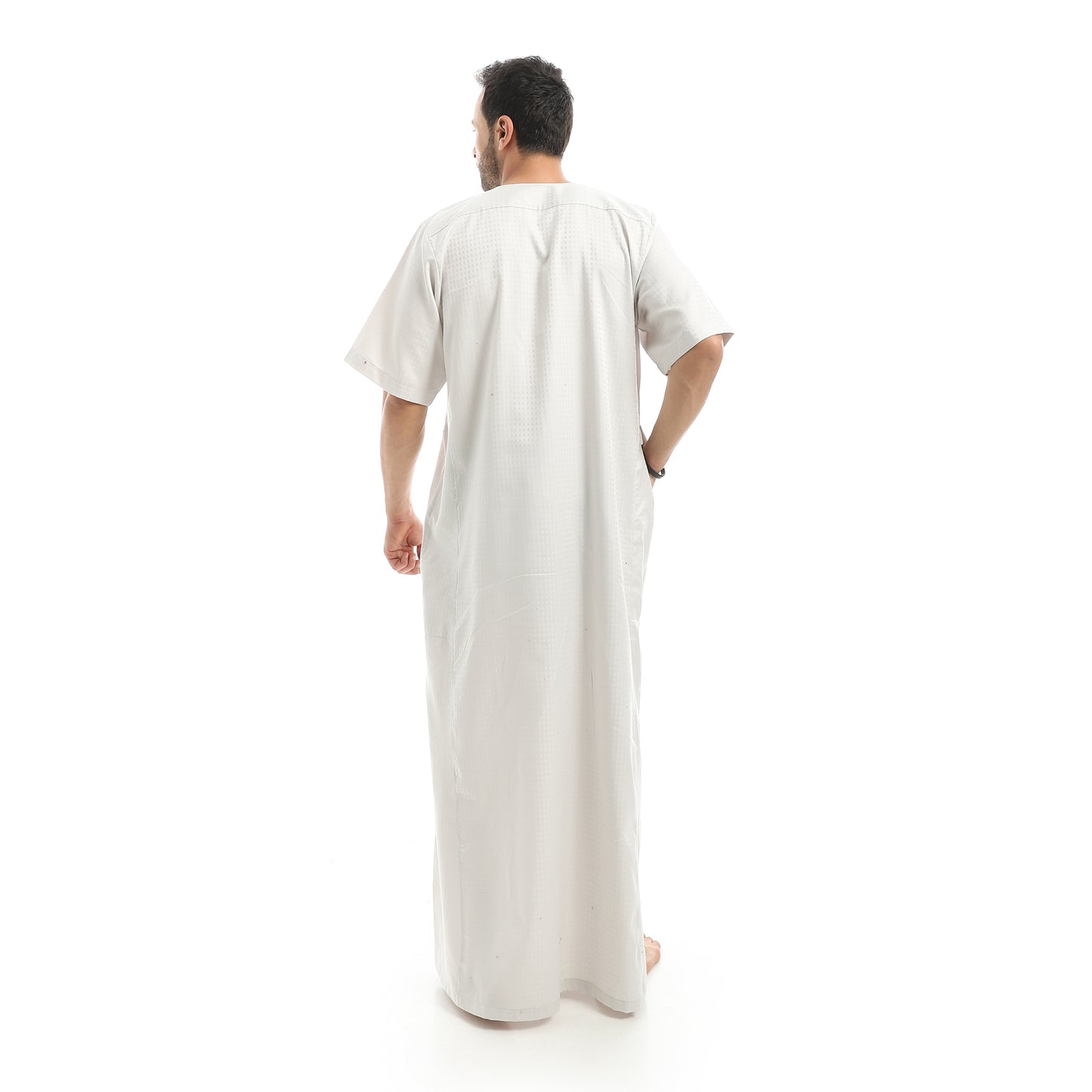 KHM7043 جلابية رجالي قطن صافي جكار