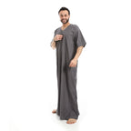 7070 جلابية رجالي رمش العين قطن صافي