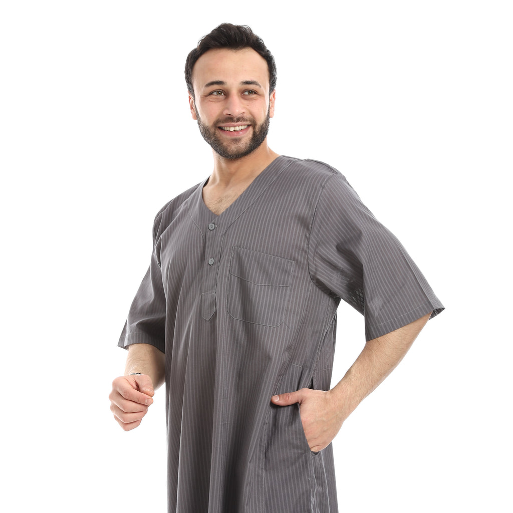 7070 جلابية رجالي رمش العين قطن صافي