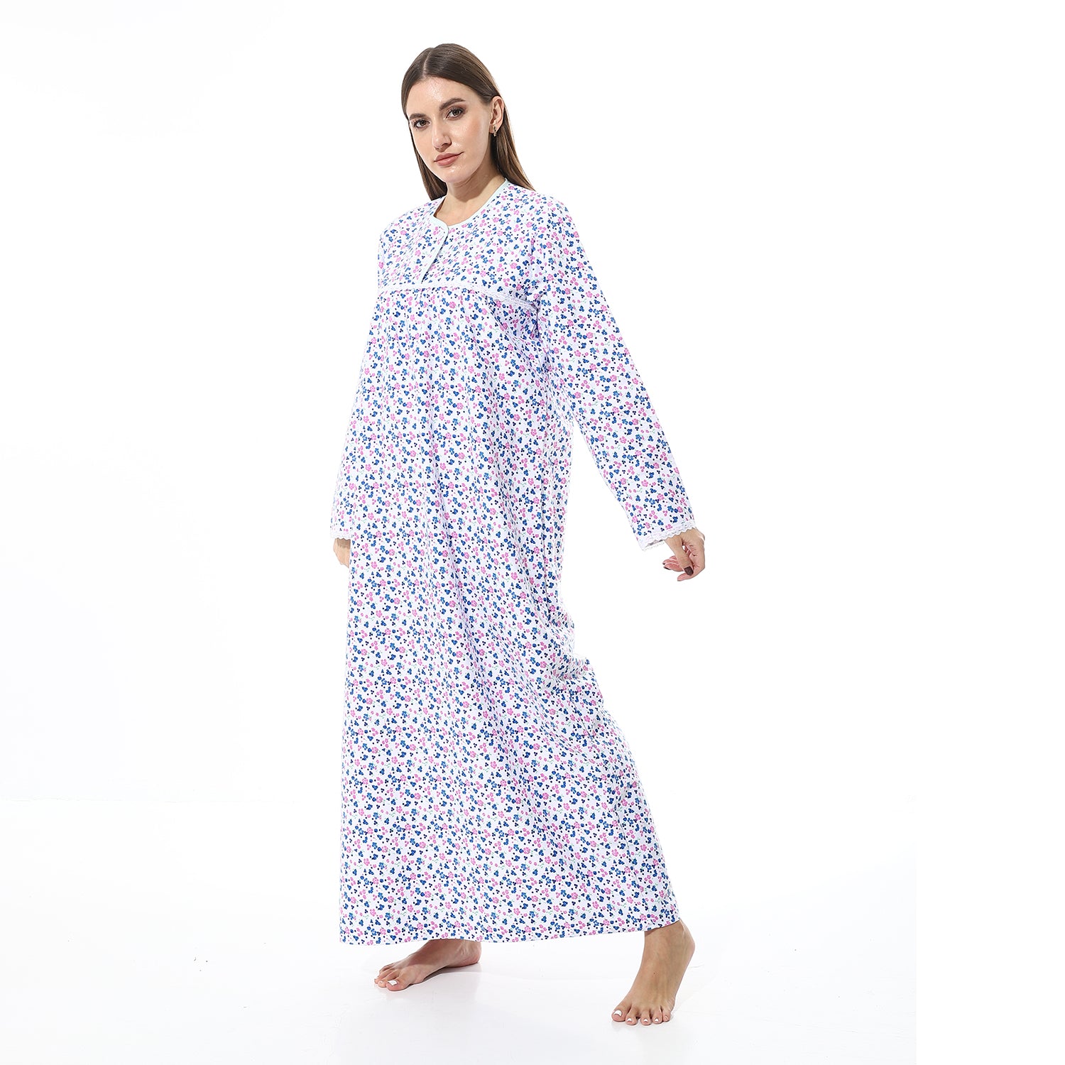 027 قميص نوم كستور مشجر بالدانتيل Translation missing: ar.content.product_image_secondary