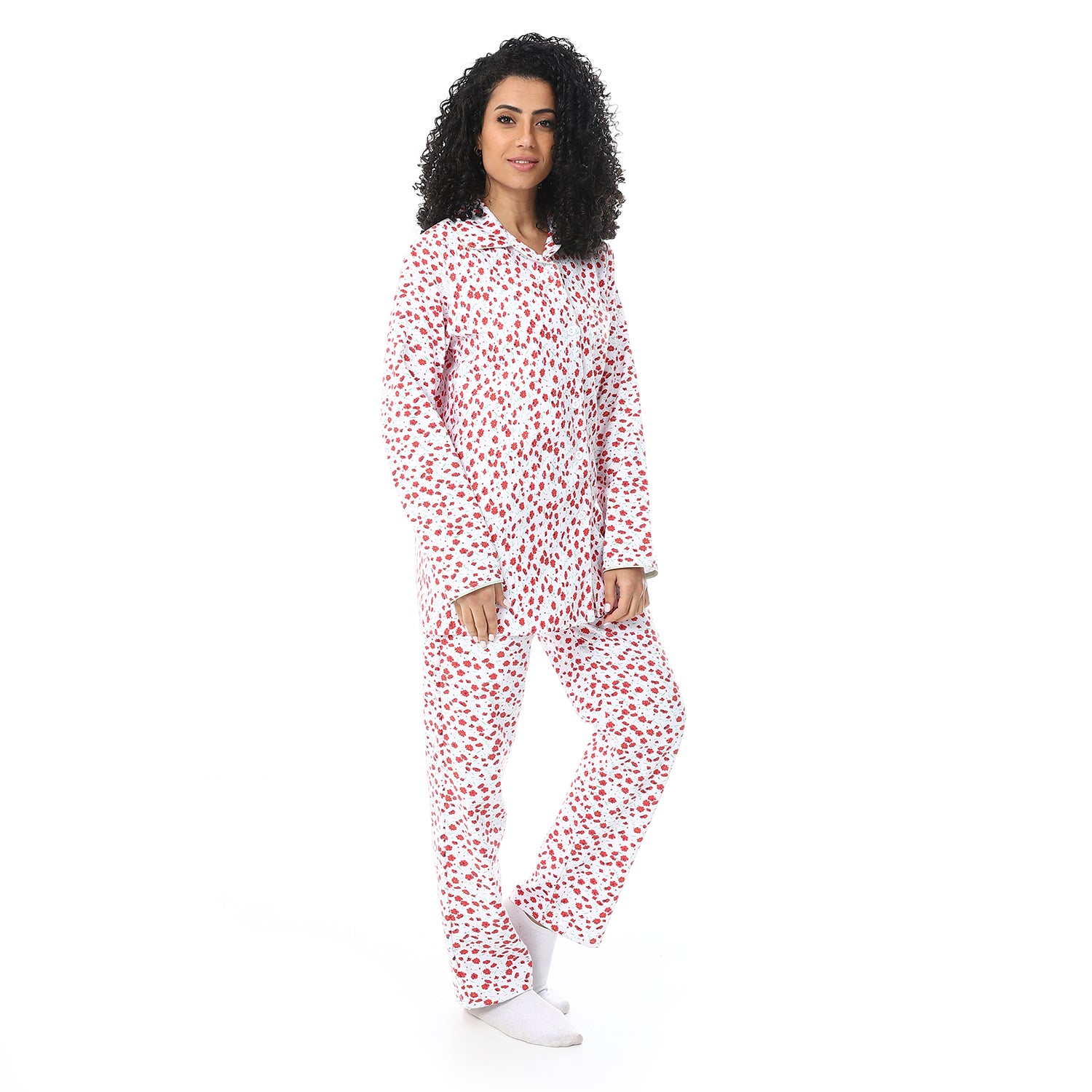 KHW-122 بجامة كستور مشجرة بزراير Translation missing: ar.content.product_image_secondary