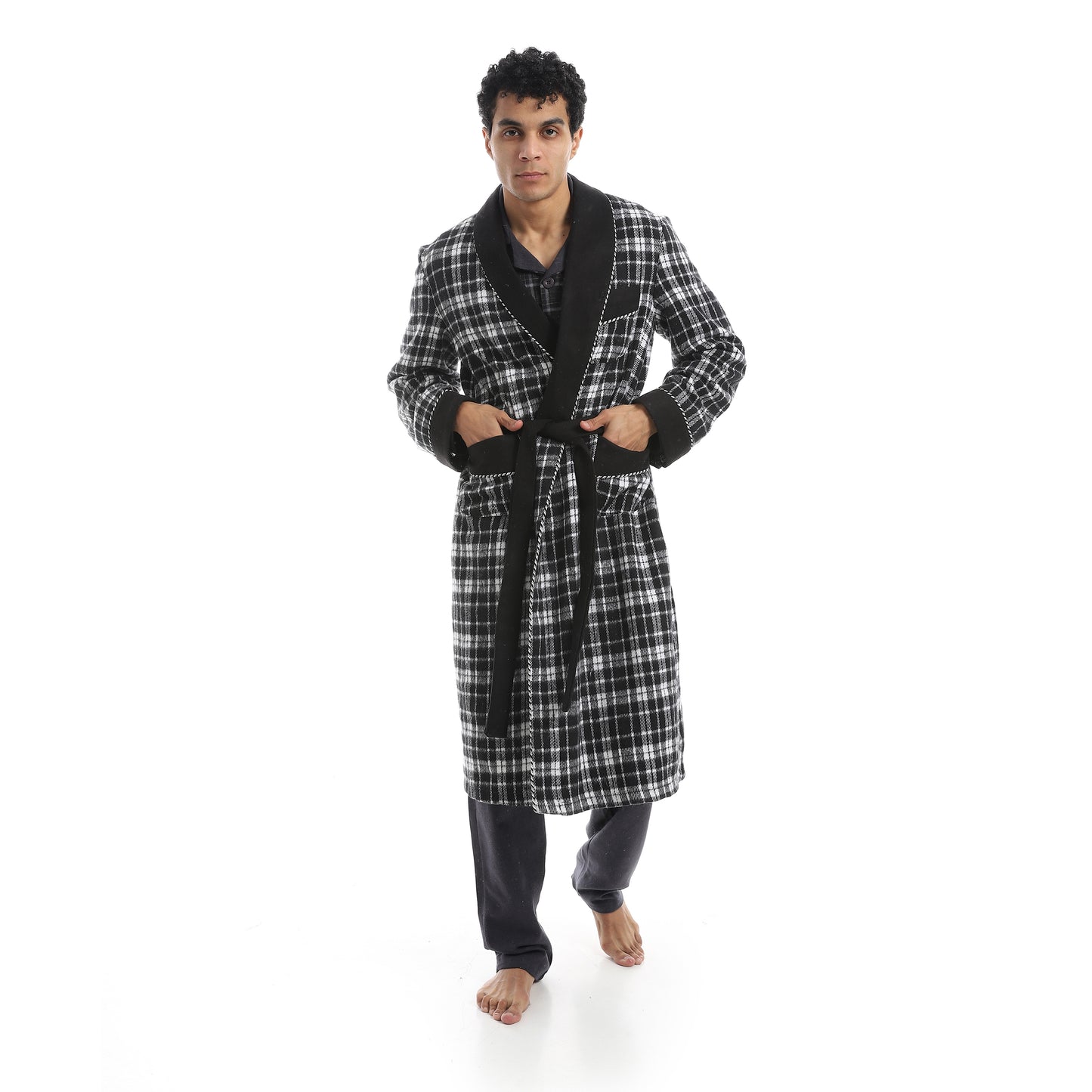 H-55566 روب رجالي شتوي كاروه