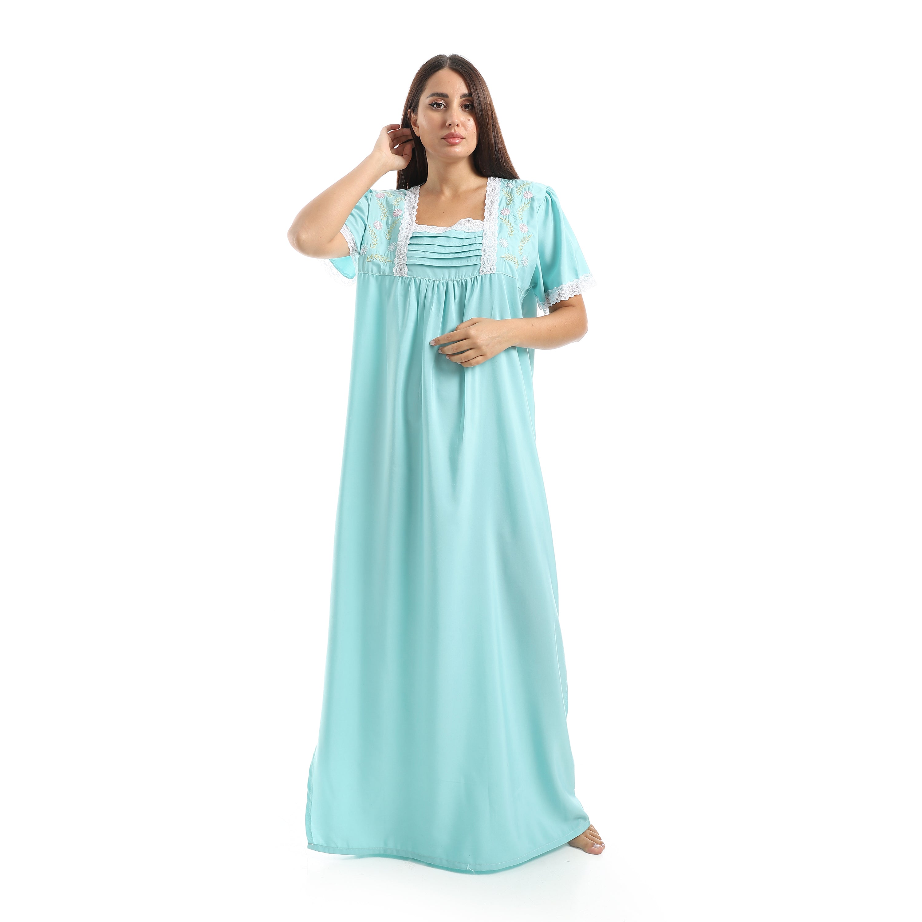 913 قميص نوم طويل بالدانتيل على الكم Translation missing: ar.content.product_image_secondary