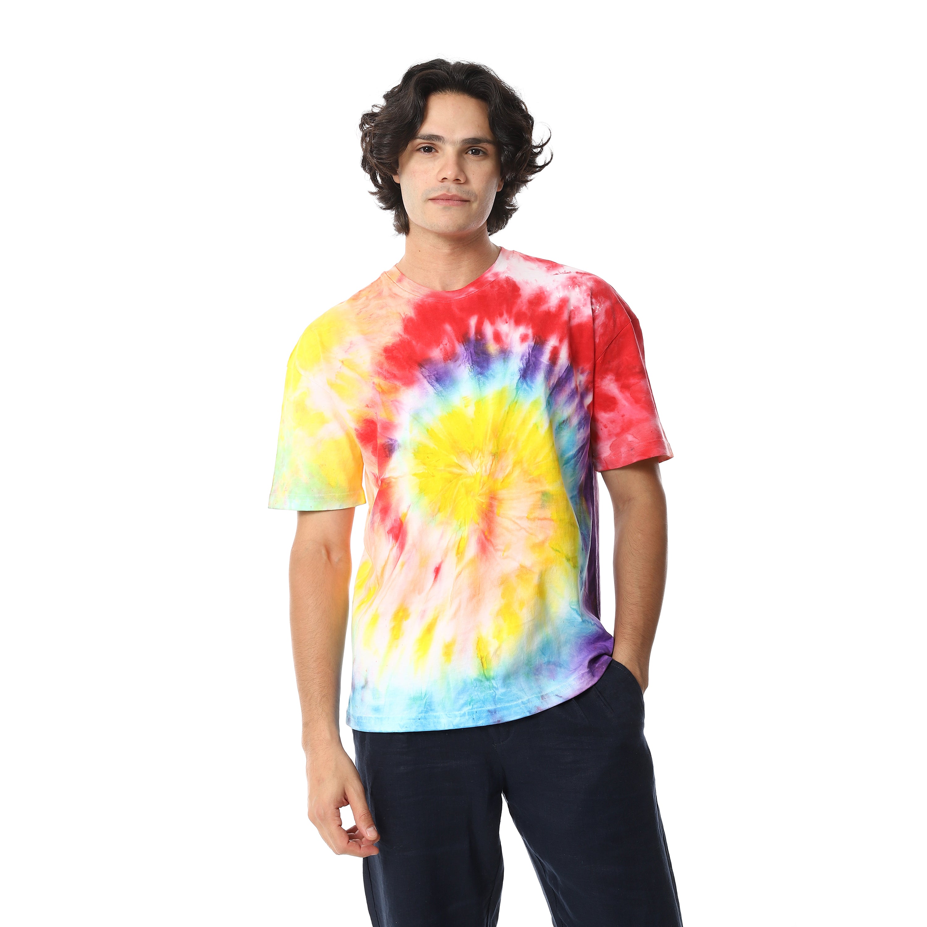 COTTON TIE DYE T-SHIRT -1 Translation missing: ar.content.product_image_main