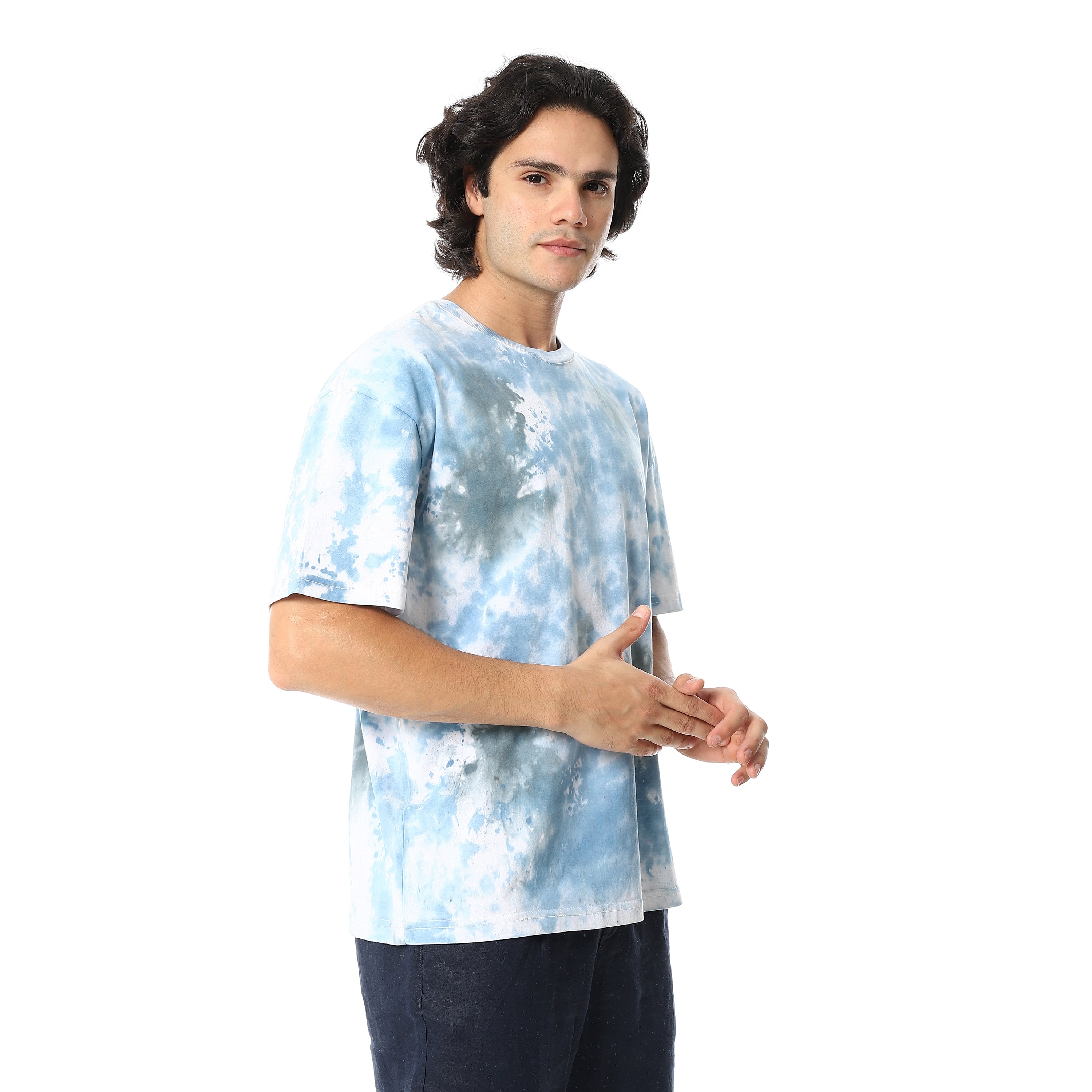COTTON TIE DYE T-SHIRT -4 Translation missing: ar.content.product_image_secondary