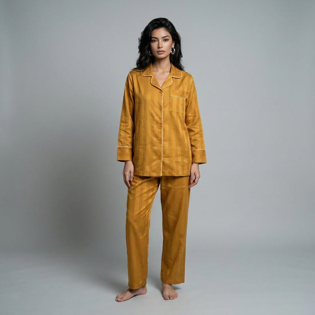 KHW666 بجامة كلاسيك قطن صافي Translation missing: ar.content.product_image_main
