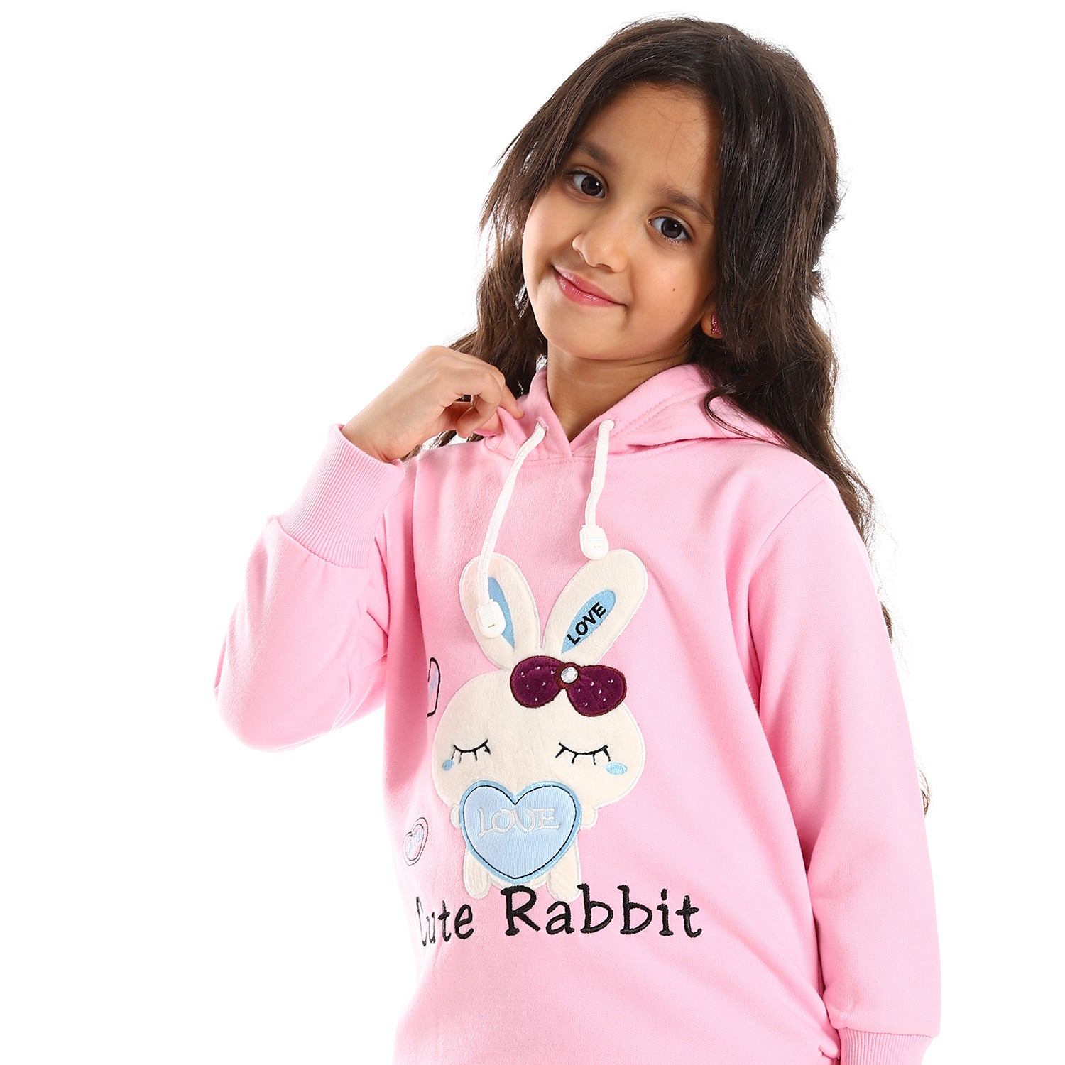 Cute Rabbit بجامة بناتي شتوي