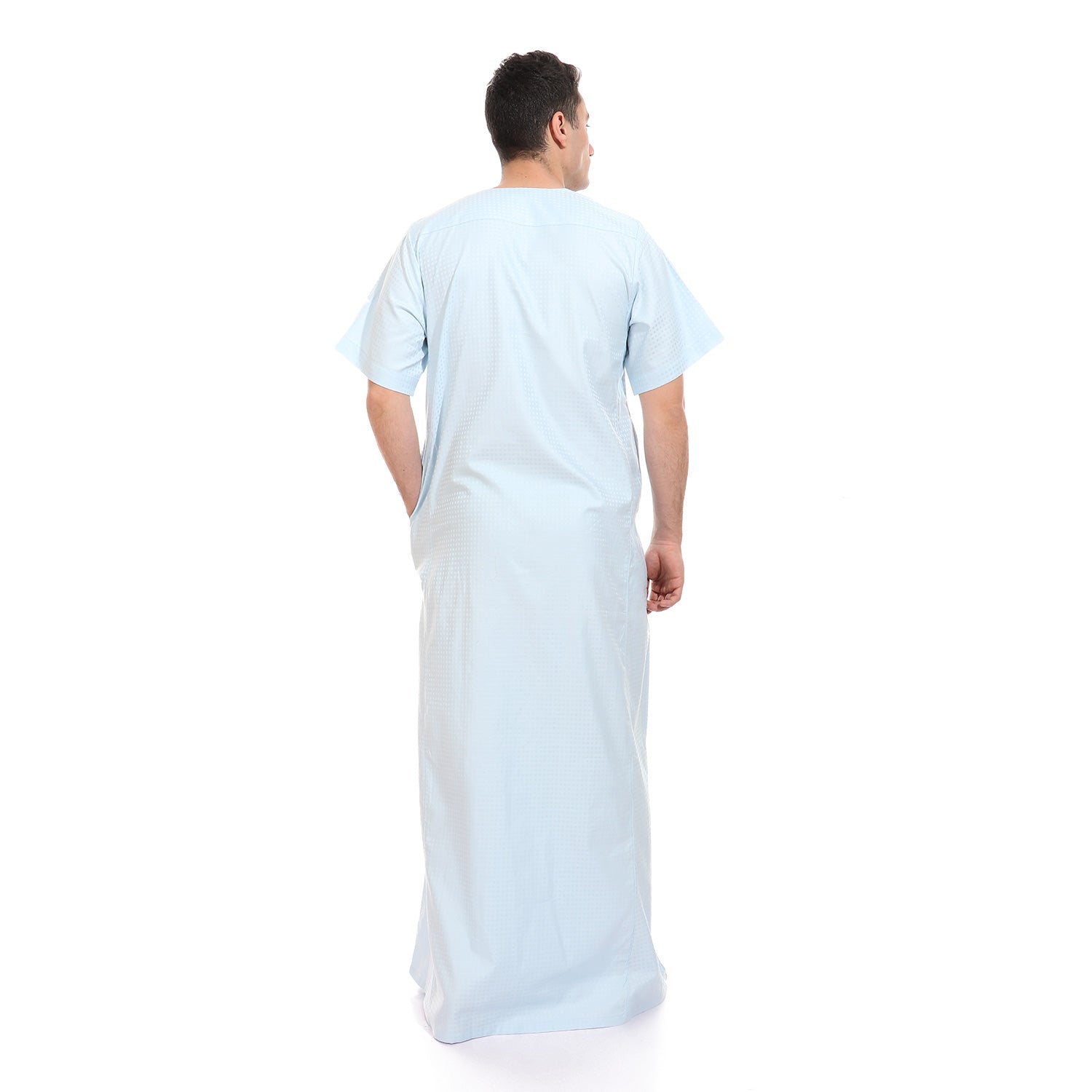 KHM07043 جلابية رجالي قطن صافي جكار