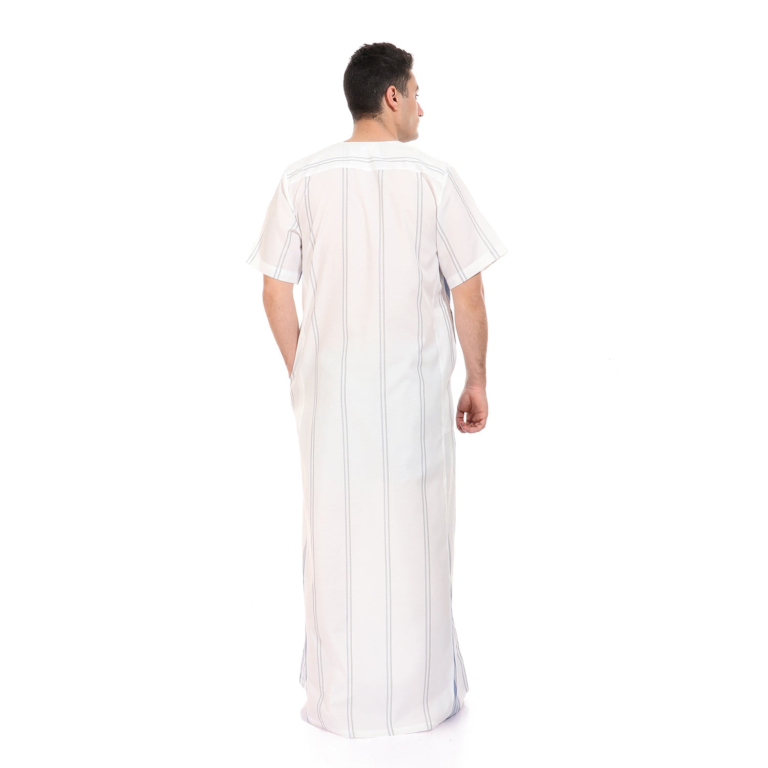 جلابية رجالي سادة و مقلم