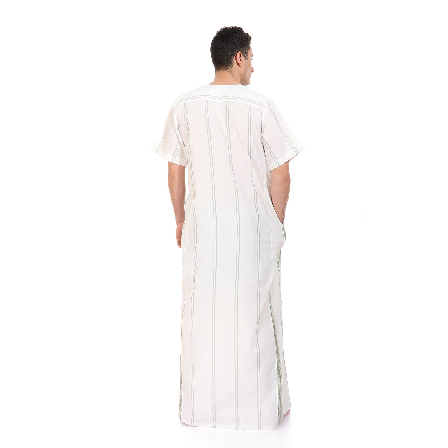 جلابية رجالي سادة و مقلم