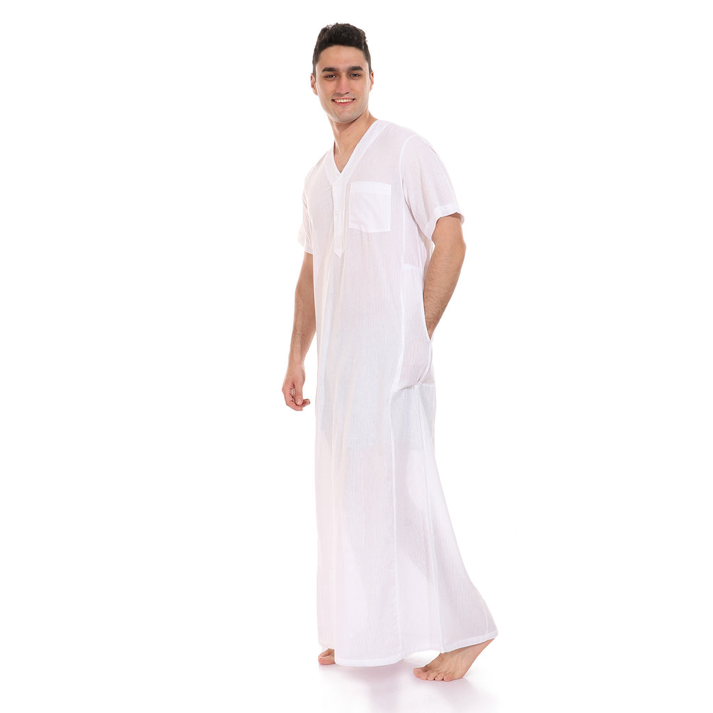 جلابية رجالي قطن رمش العين