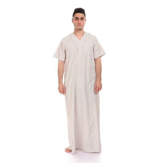 جلابية رجالي مقلمة