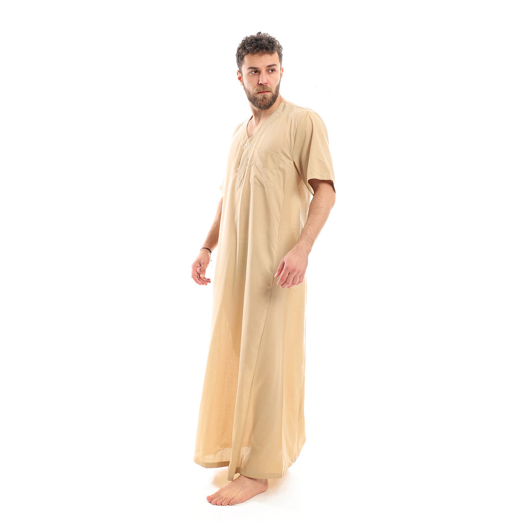 جلابية رجالي سادة بندة رفيعة