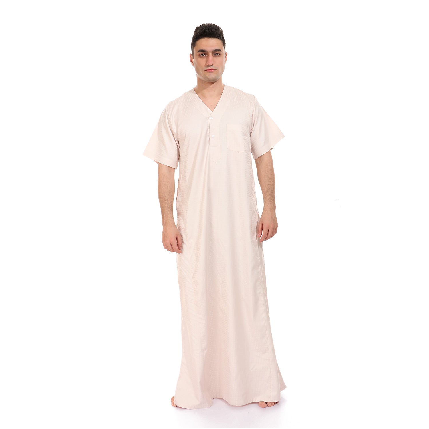 07043 جلابية رجالي قطن صافي جكار Translation missing: ar.content.product_image_secondary