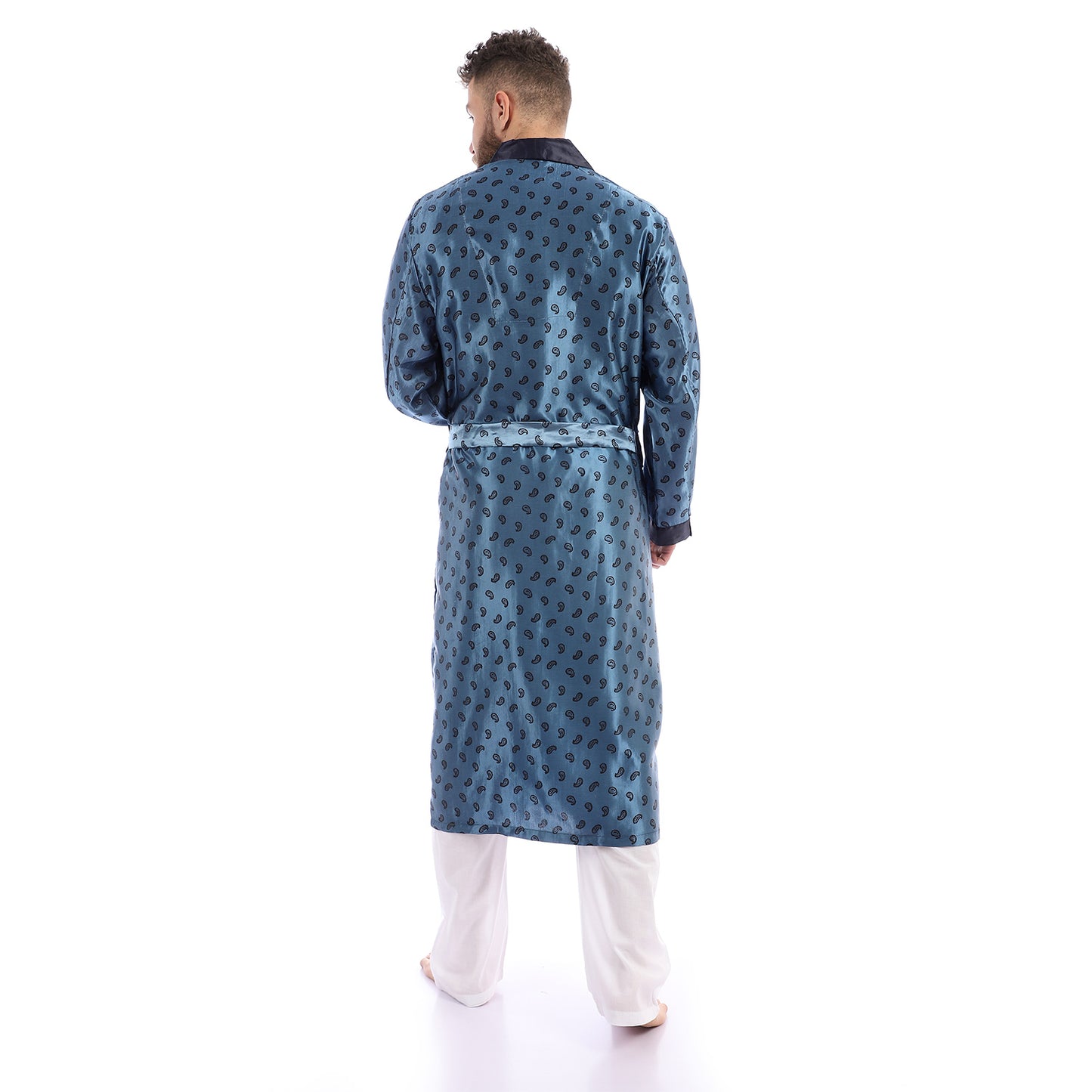 KHM8044-روب رجالي ستان رسومات